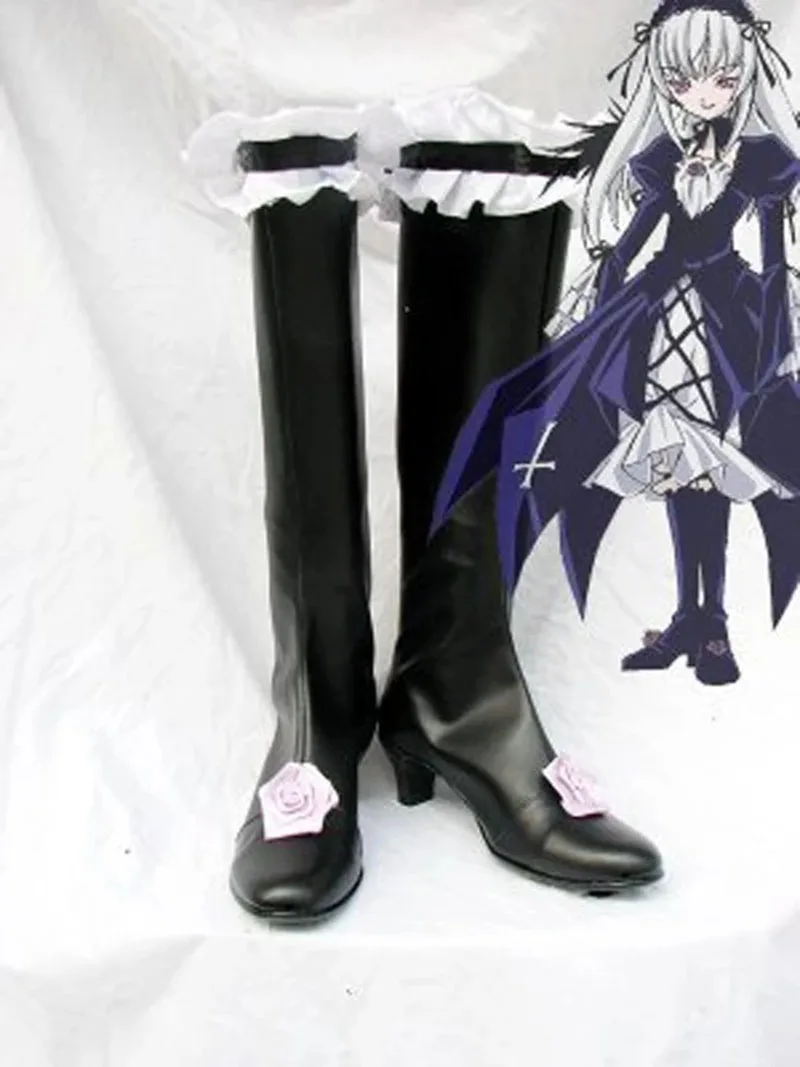

Anime Rozen Maiden Mercury Lampe Cosplay Boots Shoes Halloween Role Play prop Custom Made Any Size