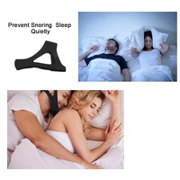 unisex triangular anti snore belt nasal sleeping snoring stopper headband chin jaw support strap head belt health care tools bla