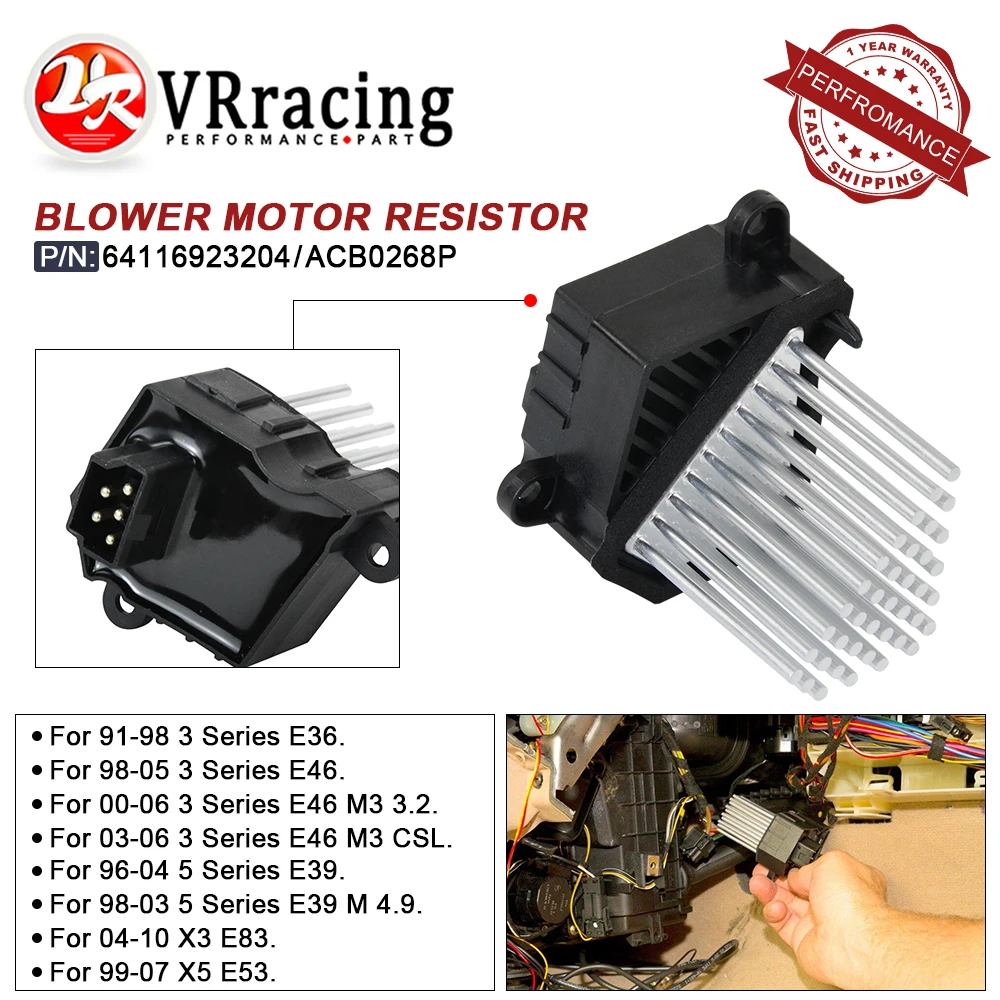 

High Quanlity Final Stage Car Heater Blower Motor Resistor for BMW E46 E39 X5 X3 64116923204 64116929486 64118385549 64118364173