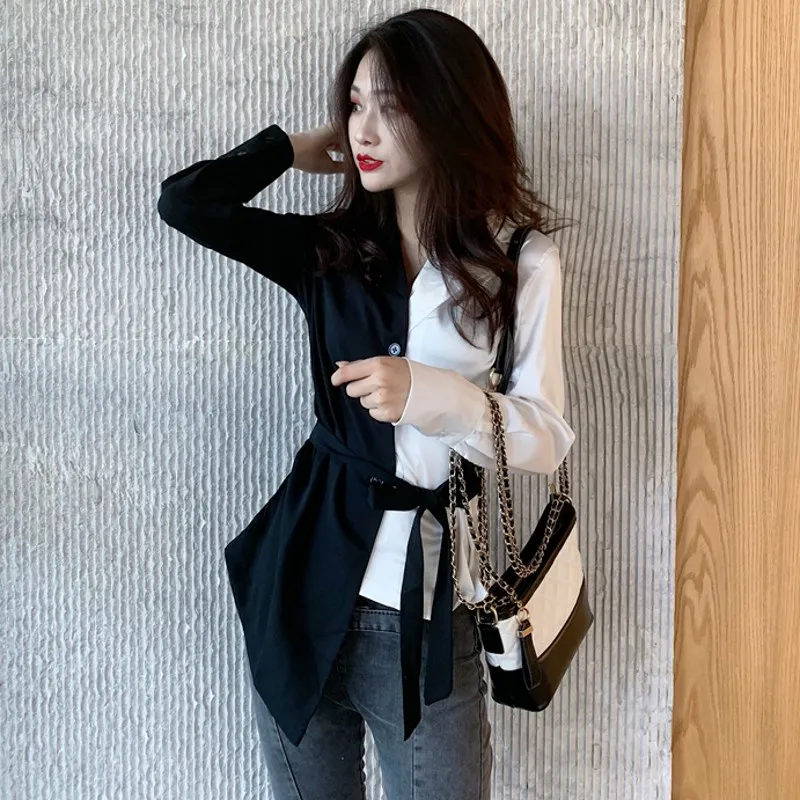 Женские повседневные рубашки A273 модные весна-осень-зима 2019 | Женская одежда