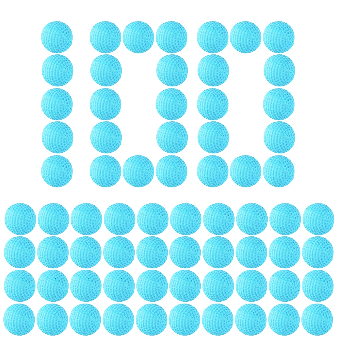 100 шт. круглые пули для Дротика из пенопласта Rival Zeus Apollo игрушечного пистолета Nerf