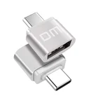 Переходник DM Type C USB C Male to USB2.0 Femail USB OTG для устройств с интерфейсом type c