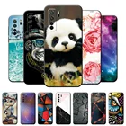 Чехол для Huawei Honor 30S, 6,5 дюйма, силиконовый мягкий чехол из ТПУ для телефона Honor 30S, русская Милая панда, защитный чехол, бампер