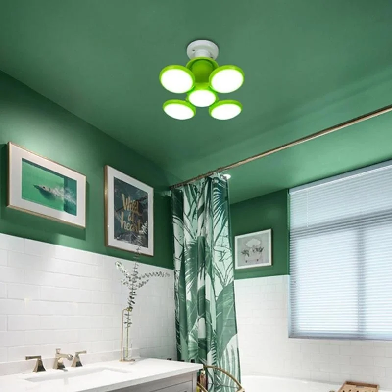 Супер яркий светодиодный складной светильник E27 40 Вт Светодиодный для футбола