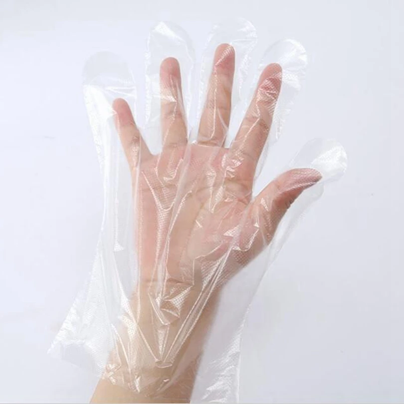 Пластиковые перчатки для пищевых продуктов одноразовые ресторана кухни барбекю