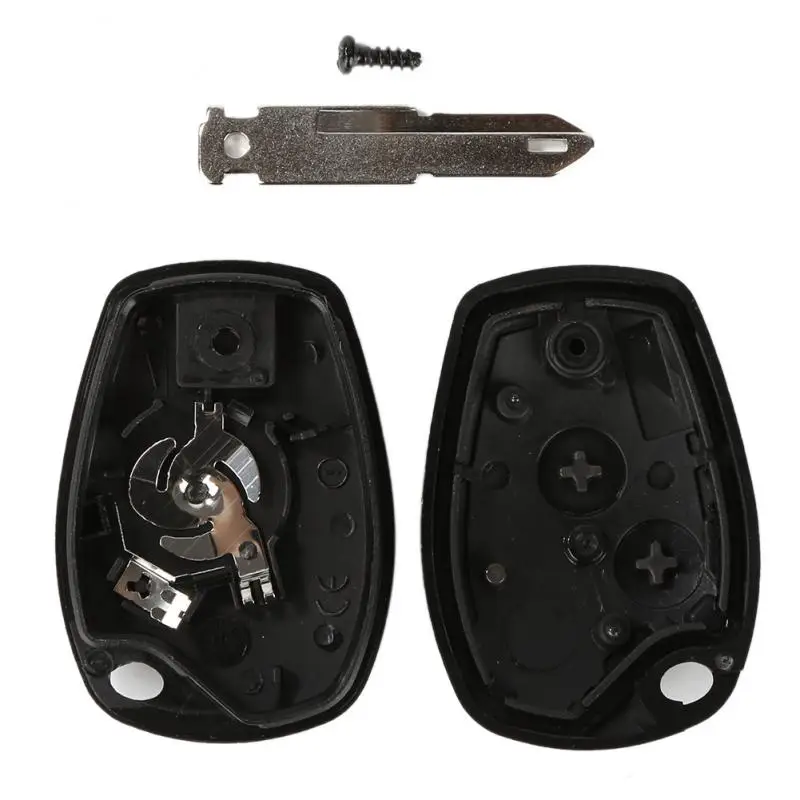 Button Remote Key Shell For RENAULT Clio DACIA Logan Sandero Keyless Entry Fob Case Replacement 2 Bin 350B Auto Accessories | Автомобили и
