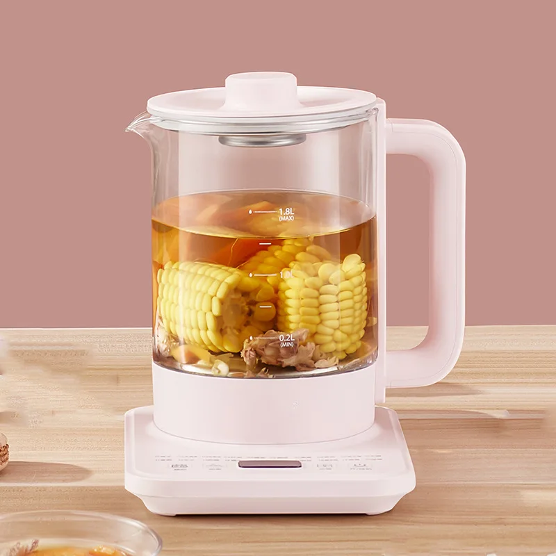

Health pot household multifunctional glass tea maker office mini decocting health care electric heating automatic kettle