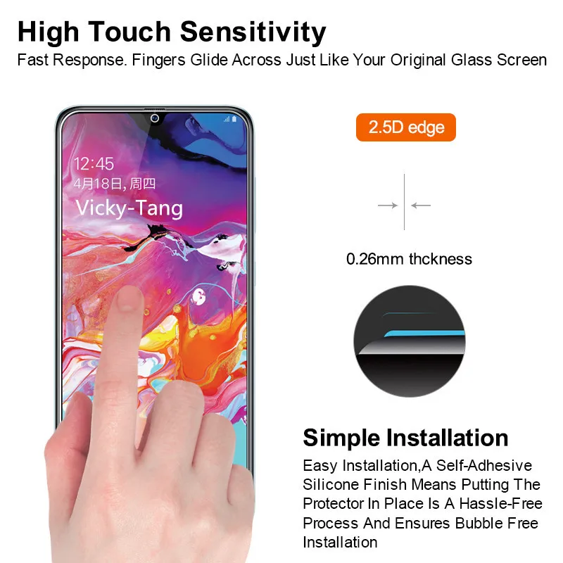 Закаленная Защитная пленка для Xiaomi Redmi 7a закаленное стекло экрана 2.5d 9h 7 6 26