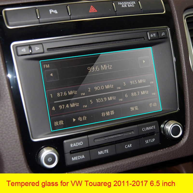 

For Volkswagen Touareg 2011-2018 Car GPS navigation film LCD screen Tempered glass protective film Anti-scratch Film 6.5 8 inch