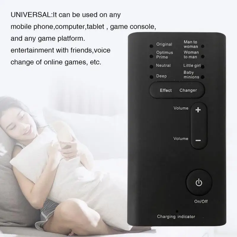 Портативный Аудио мобильный телефон устройство смены голоса караоке внешний