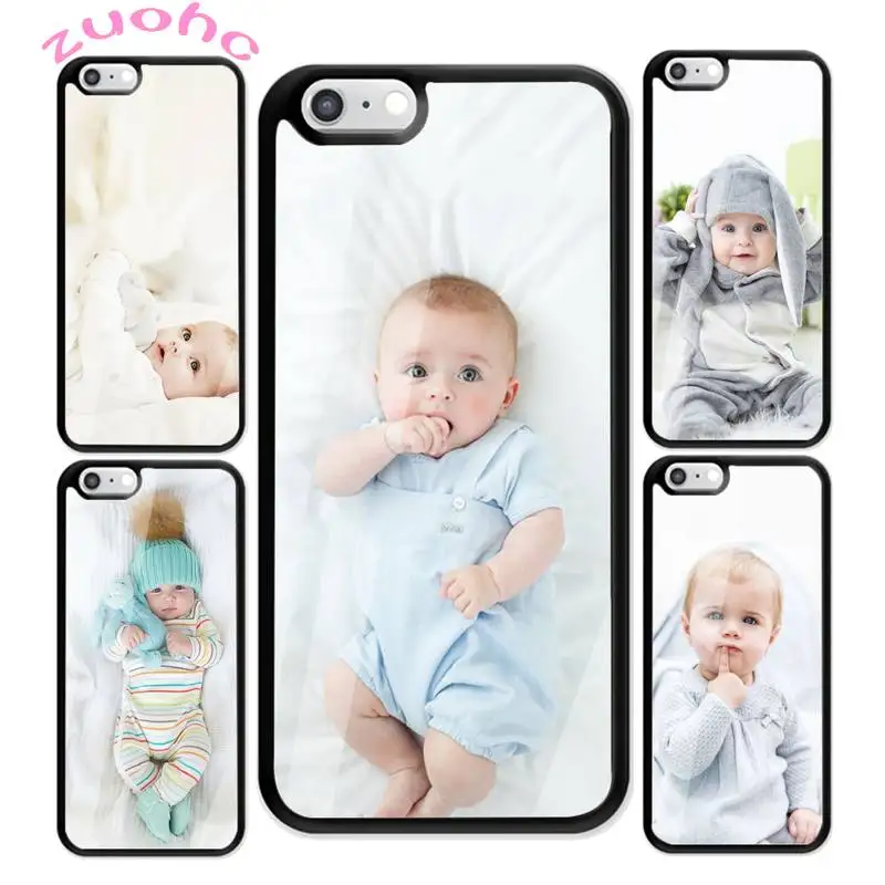 

Cute Baby Plexiglass Phone Case Back Shell For IPhone 12 11 Pro Max Cases XR XS 7 8 Plus Cover Accessories Carcasa