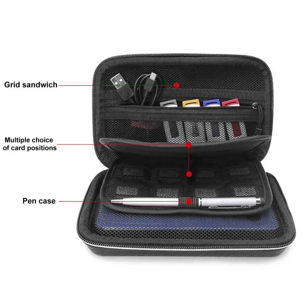 

EVA Storage Bag For Nintendo Handheld Console Power Bank Hard Drive Disk New 3DS XL/ 3DS XL NEW 3DSXL/LL Travel Carrying Case