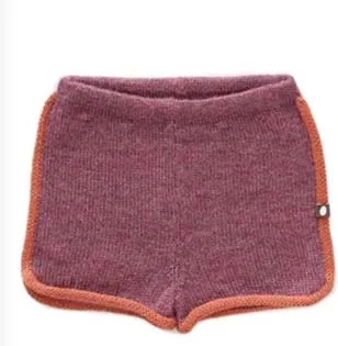 LAVENDER SHORTS Зимняя одежда для маленьких девочек юбка для девочек юбка-пачка для девочек Лоскутная вязаная юбка-пачка фиолетового цвета для малышей, vestidos, комплекты рождественской одежды - Цвет: LAVENDER SHORTS