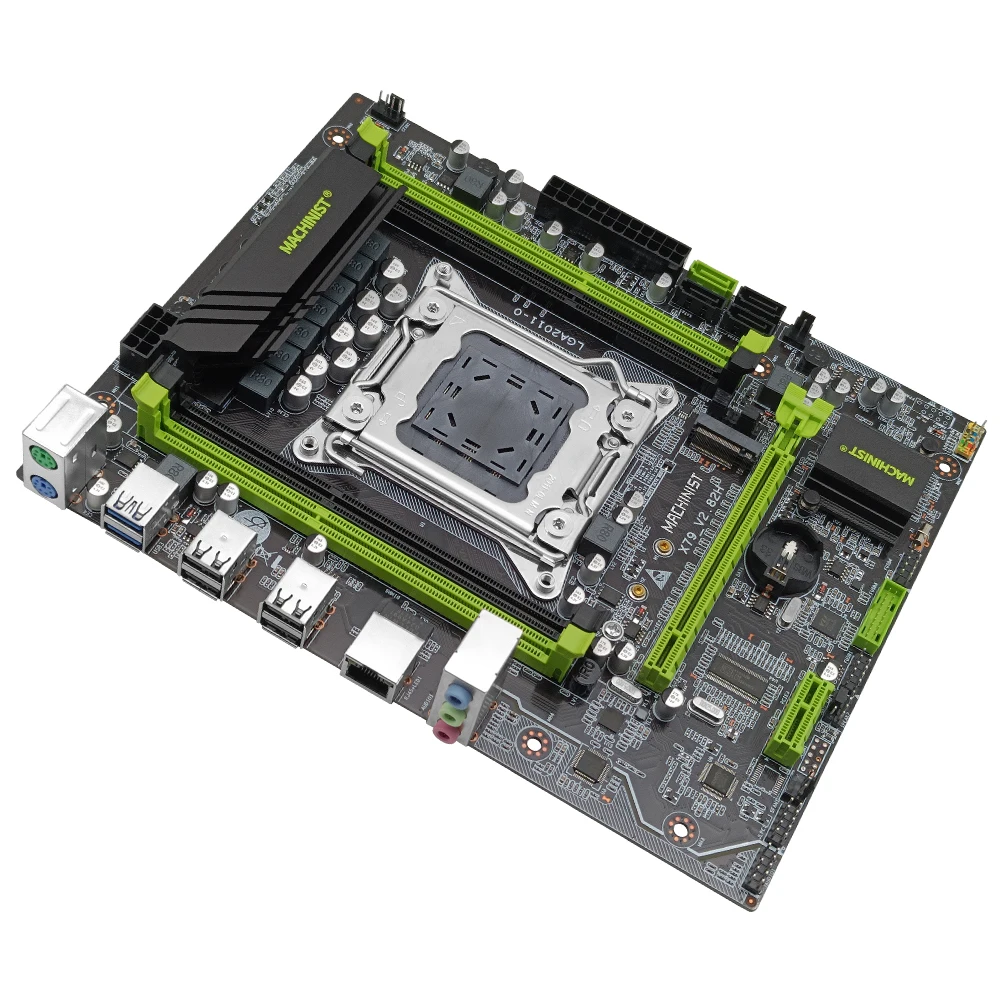 MACHINIST X79 материнская плата LGA2011 комплект с процессором Inte E5 2650 V2 16 Гб (4 * 4) DDR3 ECC ОЗУ