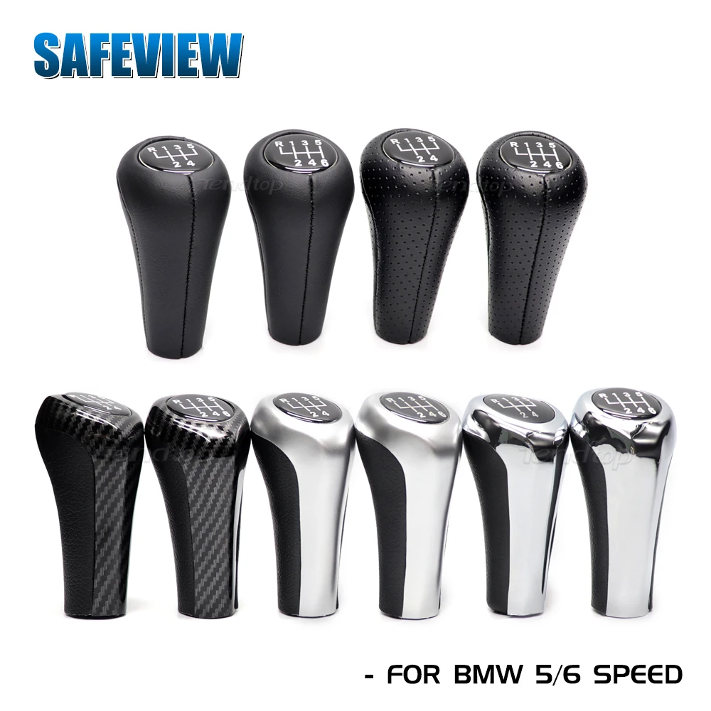 

For BMW 1 3 5 6 Series E46 E53 E60 E61 E63 E65 E81 E82 E83 E87 E90 E91 E92 X1 X3 X5 M Gear Shift Knob Shifter Lever Stick