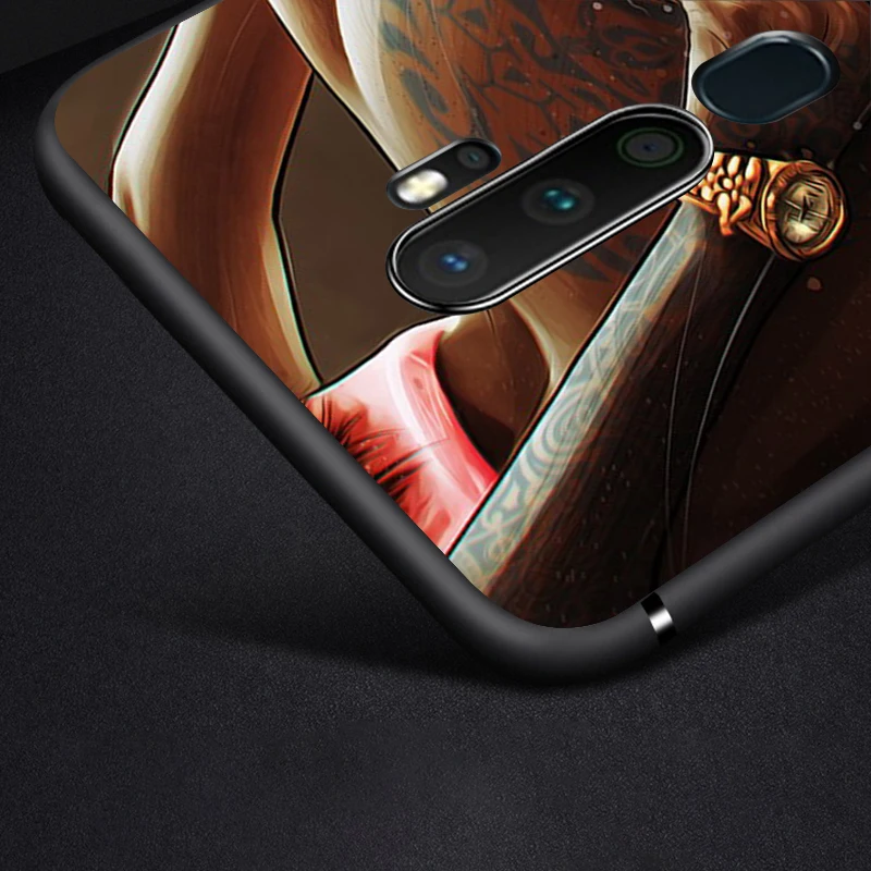 

Sexy Sleeve Girl for OPPO A9 A11 2020 Reno 10X ZOOM ACE 5 4 3 2 Z F SE Lite Pro Black Phone Case