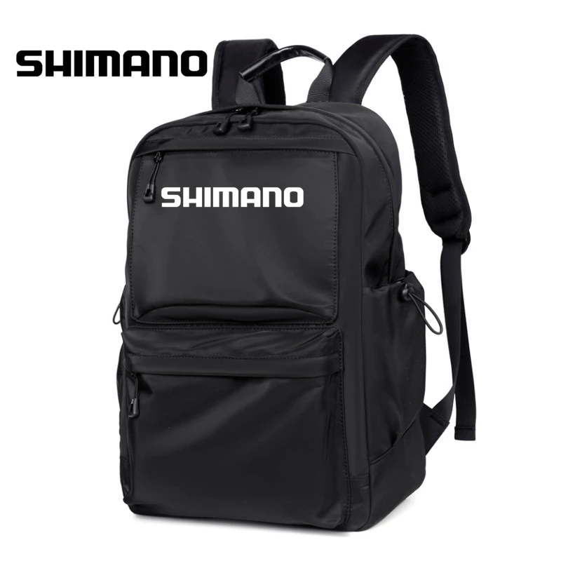 

Shimano Outdoor Sport New Fishing Backpack Waterproof Travel Backpack Men's Outdoor Travel Student Fishing School Bag Trendy