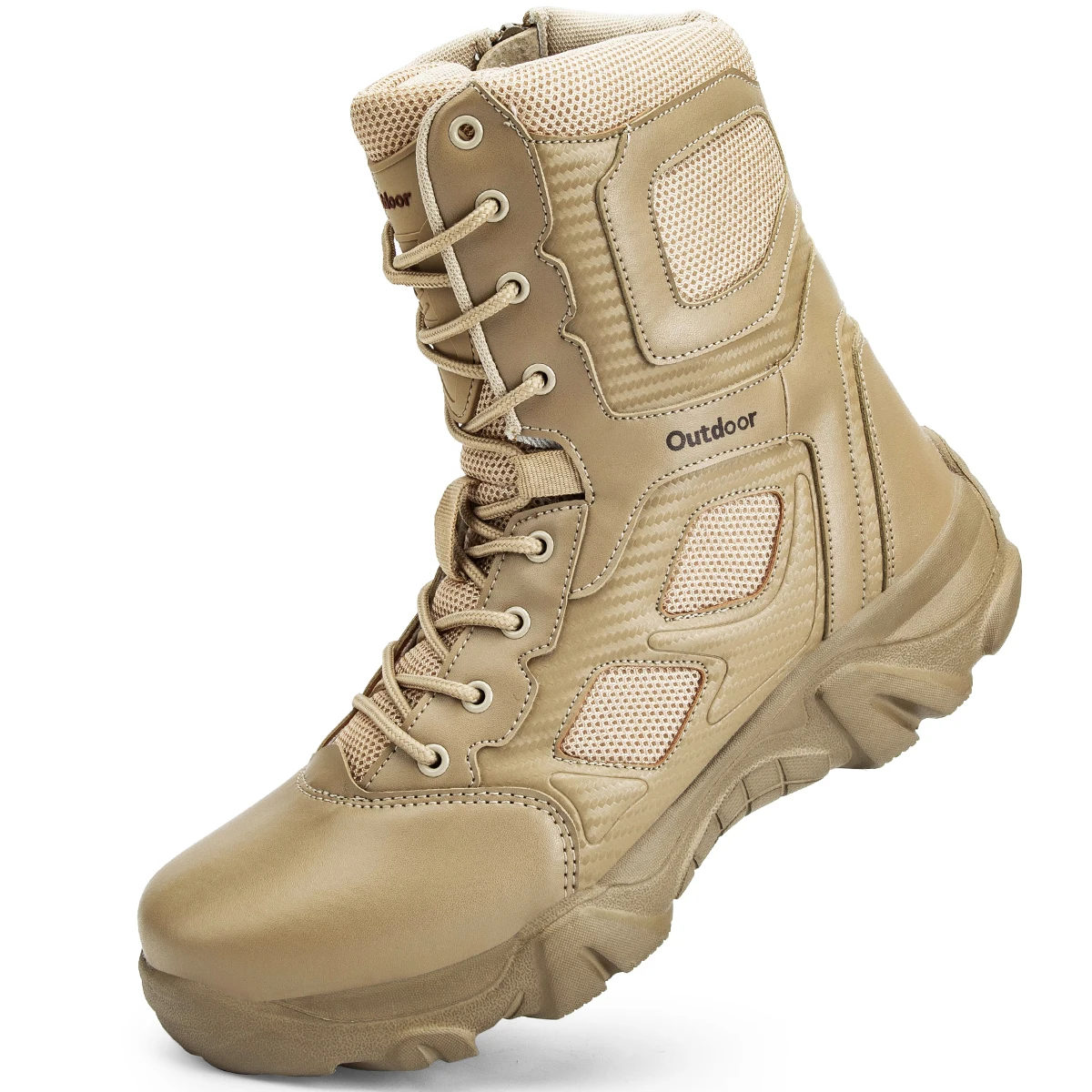 

Ботинки мужские тактические, военные ботинки спецназ, Нескользящие, для отдыха на открытом воздухе, походов, охоты