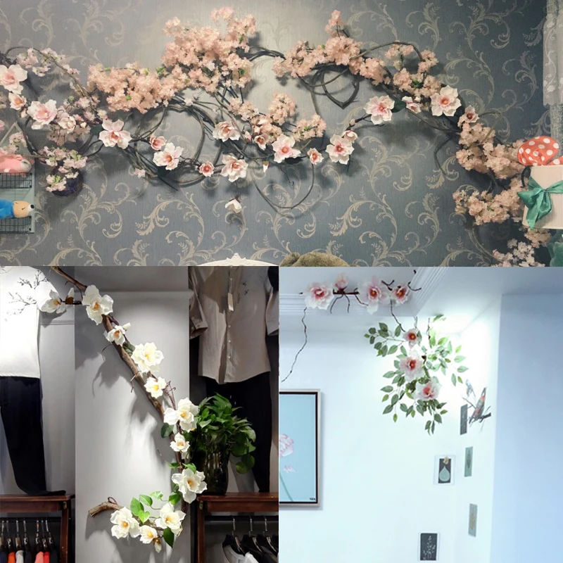 Искусственные цветы из ротанга 185 см | Дом и сад