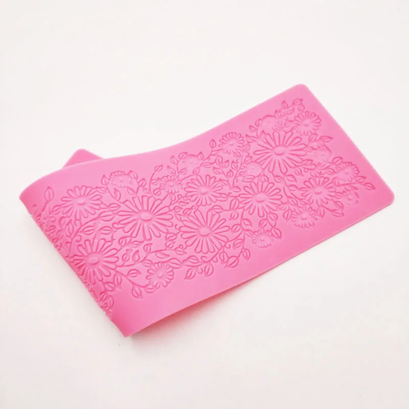 Инструмент для украшения торта из кружева в виде маленького цветка полимерная