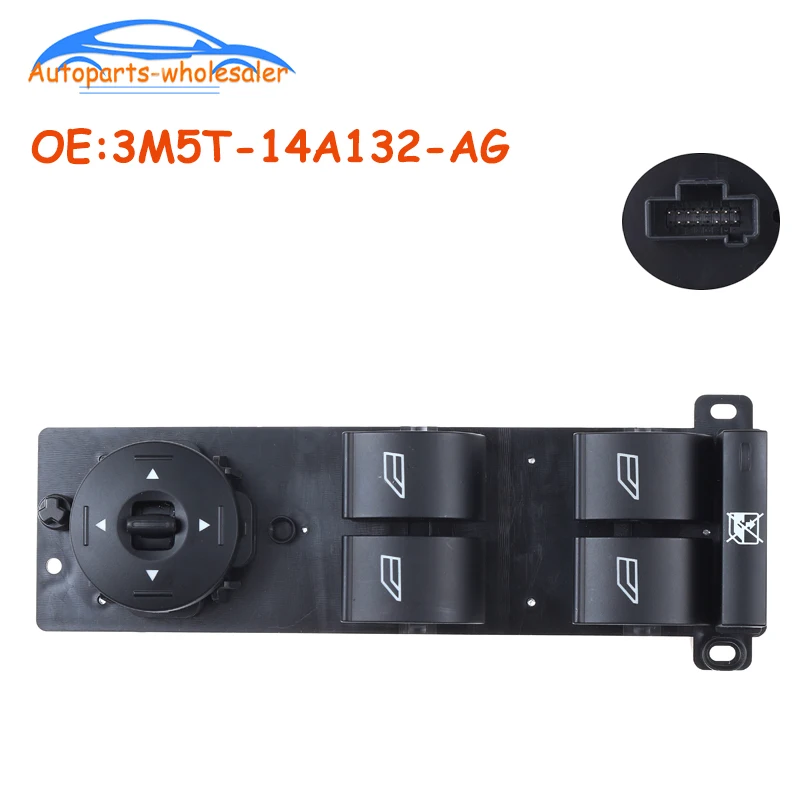 

Переключатель Стеклоподъемника 3M5T-14A132-AG для Ford Focus 2005 20006 2007 Power Master, 3M5T-14A132-AC/3M5T-14A132-AD