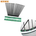 Ниппели спицы OTOM для мотоцикла, стальные передние и задние для KAWASAKI KX KXF KLX 250 450, горный велосипед, обод колеса, черный провод