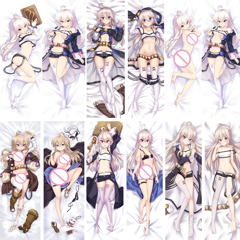 

Coscase Japanese Anime Grimoire of Zero Zero kara Hajimeru Maho no Sho Dakimakura Pillow Cover Case Hugging Body Pillowcase