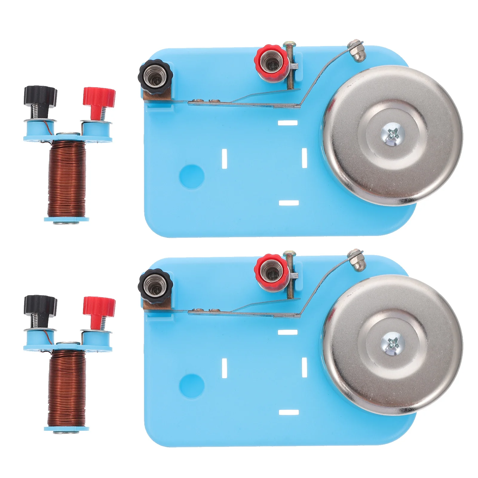

2pcs Experiment Electric Bell Laboratory Supplies Electric Bell Teaching Device