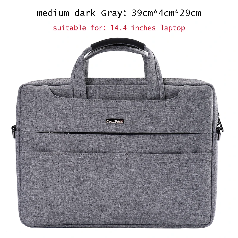 darkgray39x4x29 Модный простой деловой портфель на заказ, сумка для ноутбука из ткани Оксфорд, повседневная мужская сумка, Офисные Сумки для работы с логотипом - Цвет: darkgray39x4x29