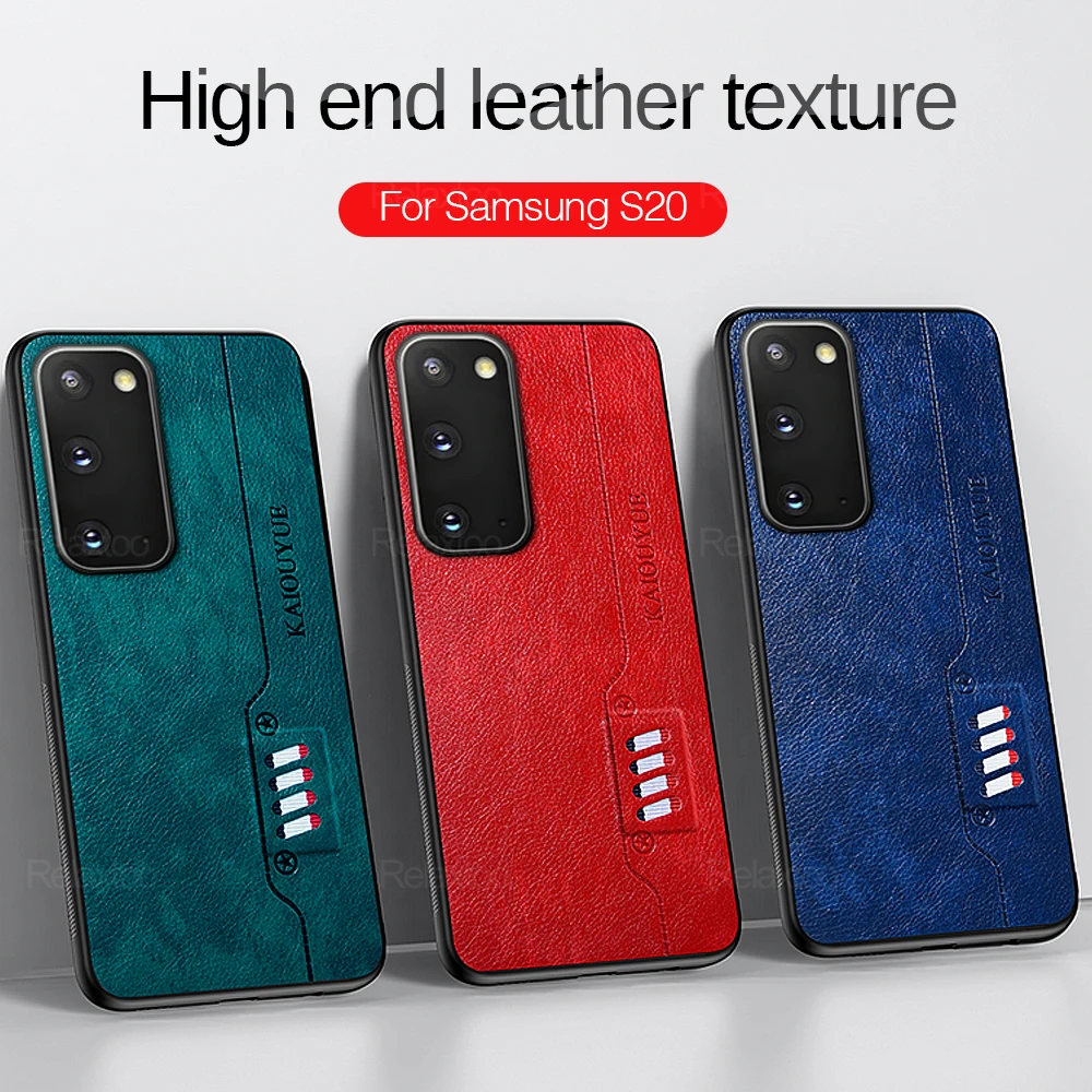 Кожаный чехол с текстурой для Samsung Galaxy S20 FE 5G Fan Edition Note 20 Ultra S Plus S10 Lite Not 10 Light