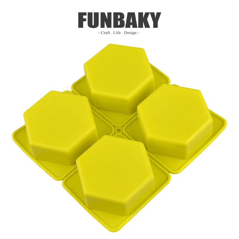

Многоугольные силиконовые формы FUNBAKY 3D для мыла ручной работы