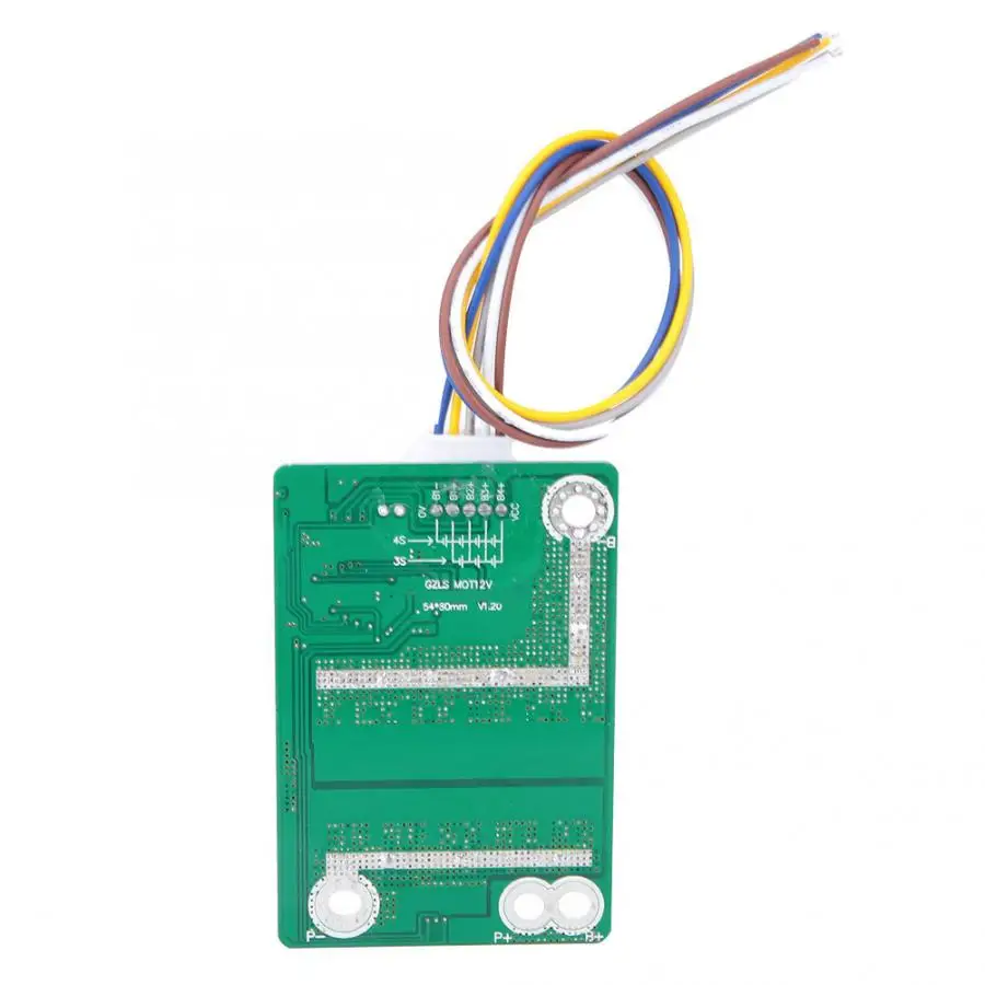 Флюоресцентная плата BMS PCB с балансировкой для литиевого и железного