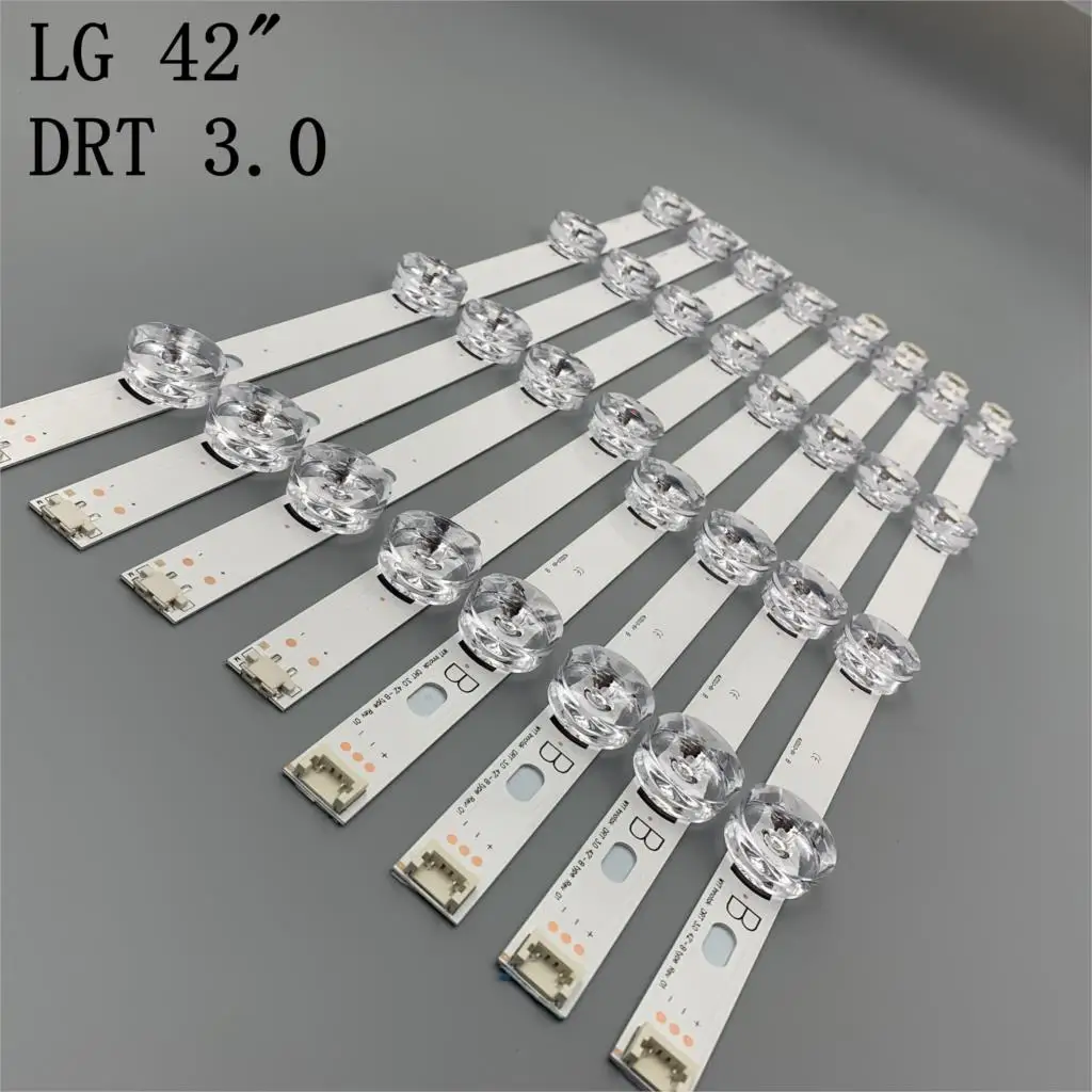 LED подсветка INNOTEK DRT 3.0, лента с 8 светодиодами для телевизора LG 42 дюйма, 6916L,1709B, 1710B, 1957E, 1956E, 6916L-1956A, 6916L-1957A, 42LB561v