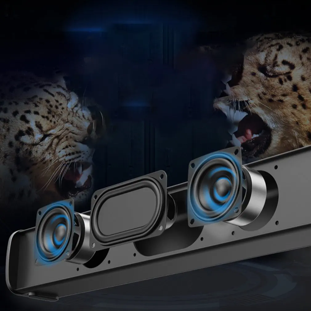 Беспроводной сабвуфер аудиоколонки для ноутбука настольные колонки с длинной