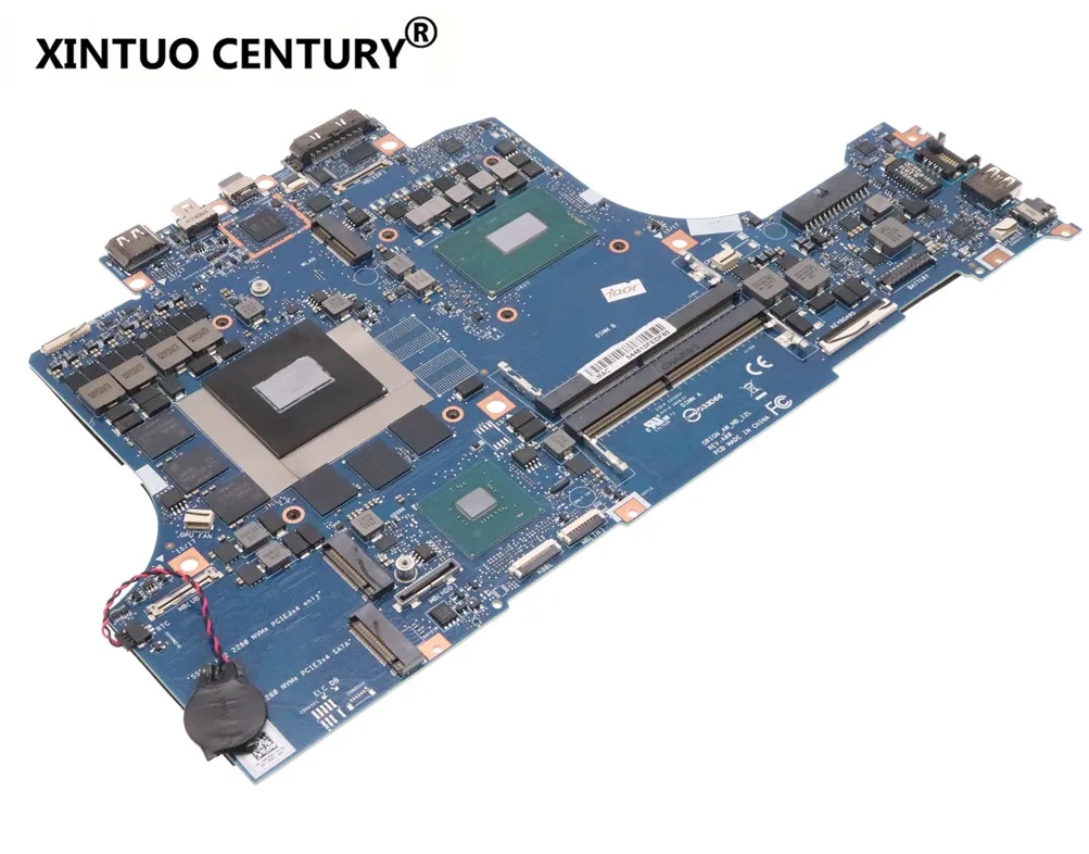 Verkaufen CN-0WCNK6 0WCNK6 Für Dell Alienware M15 Original Mainboard ORION_MB_N18E Laptop Motherboard I7-8750H GTX1060-6GB