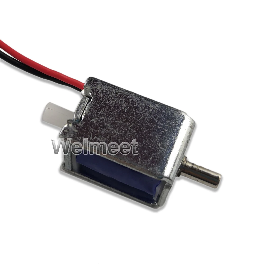 Нормально открытый электромагнитный мини клапан управления 6 В постоянного тока