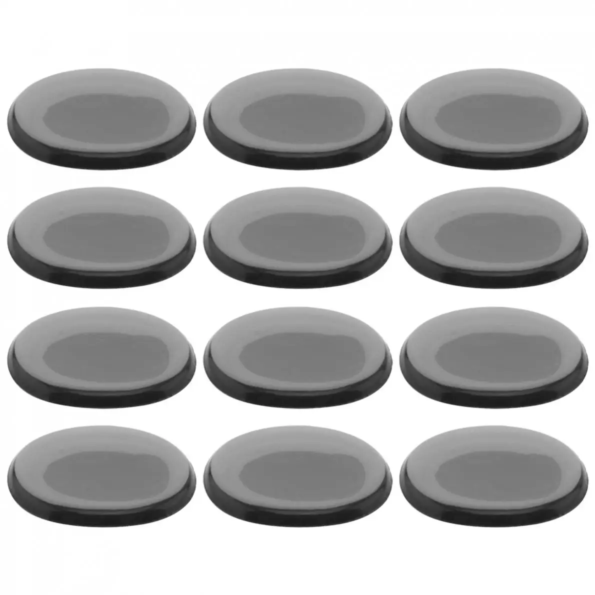 12 шт./компл. барабан Бесшумная Подушка прозрачный силиконовый Джаз малый