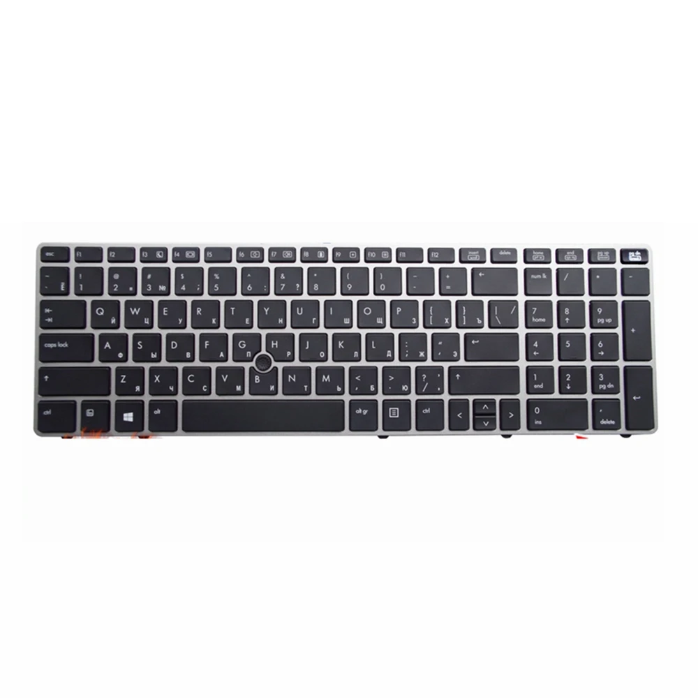 Русская клавиатура для ноутбука HP EliteBook 8560p 8570P 8560B 6560b 6565b 6560P с полкой