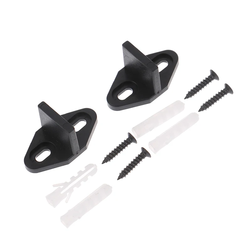 

2set Sliding Door Floor Guides Closet Door Guide Mounted Bottom Track Guide