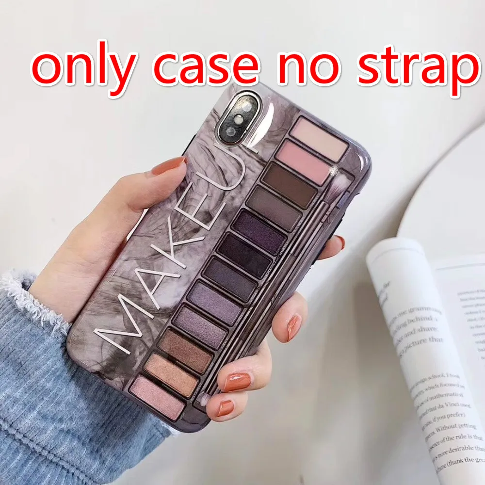 only case no strap2 Чехол для huawei P30 pro, чехол P20 P10 Plus mate10 pro mate20 pro nova 4 3 3i 2s honor 10 9, ремешок на цепочке - Цвет: only case no strap2