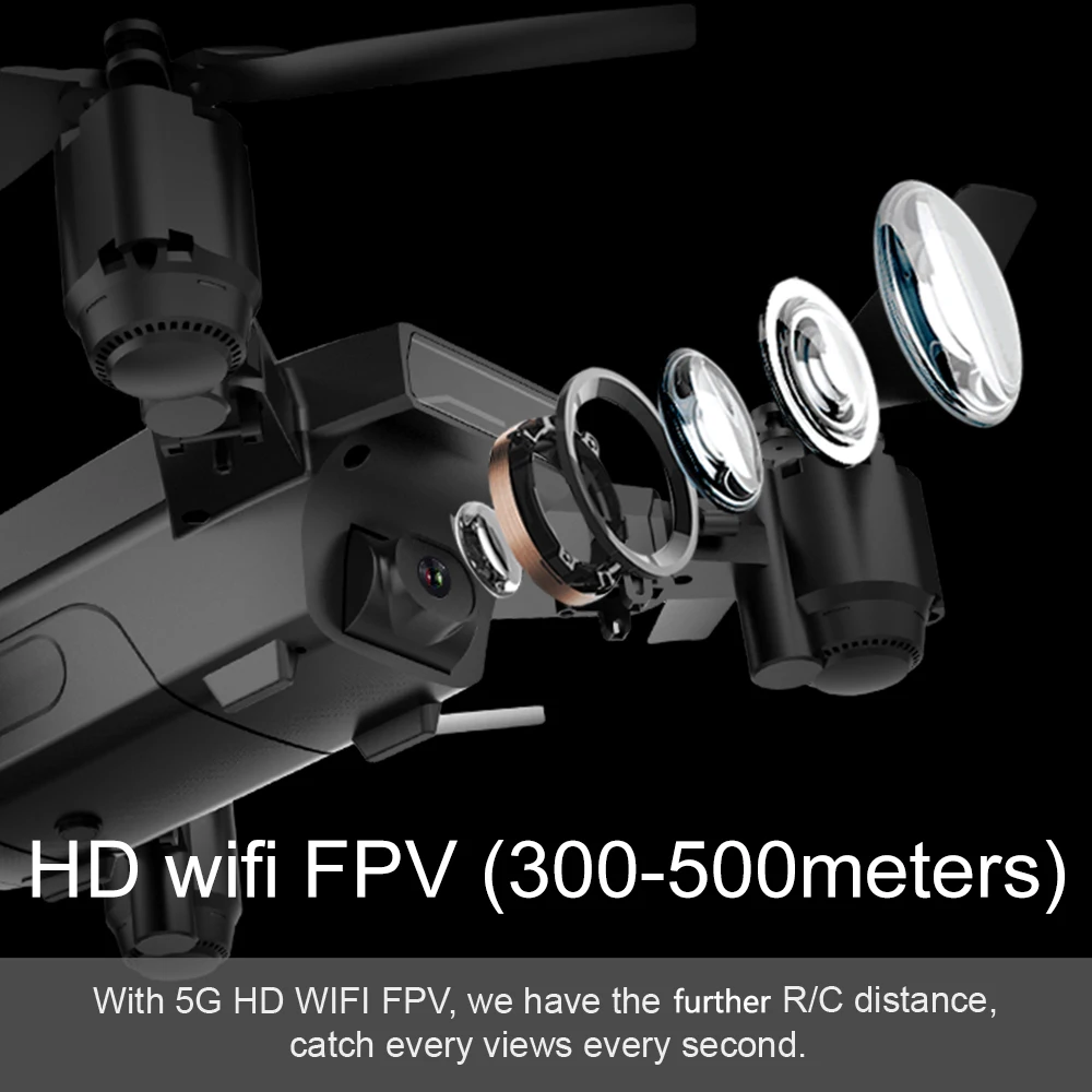 S30 Дрон gps 1080P HD камера 5G wifi FPV объемный полет складной селфи дроны Профессиональный 500 м дальний дистанционный Радиоуправляемый квадрокоптер