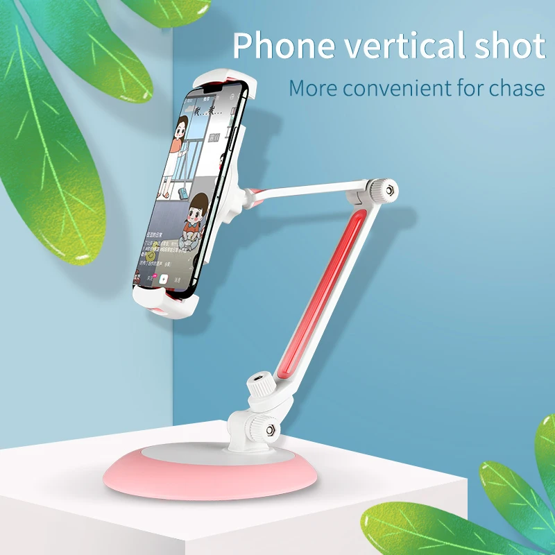 

Мобильный телефон планшет штатив с держателем телефонов Настольный палочки видео Стенд Live поддерживает фото Vlog Универсальный Фиксированн...