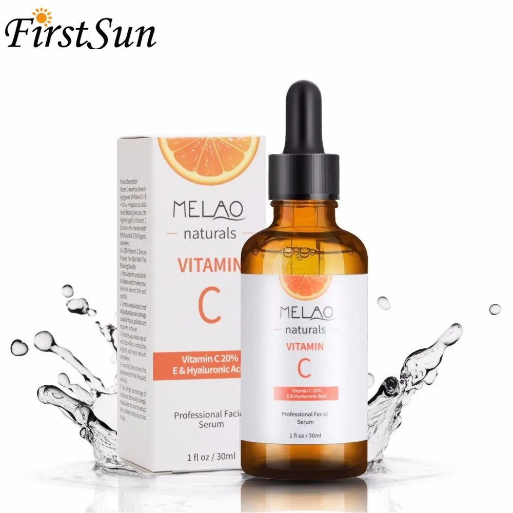 

30ML Vitamin C Face Serum Remove Dark Spots Melanin Anti-Aging Wrinkles Whitening Moisturizing Essence Oil Face Skin Care