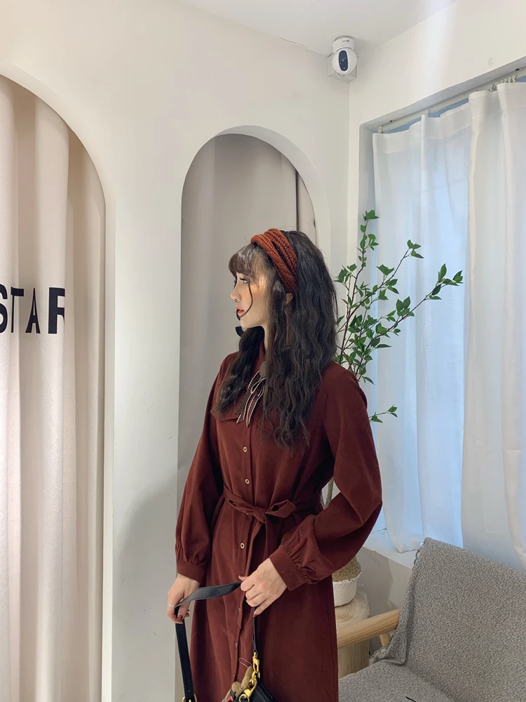 Зимние новогодние платья для свиданий женские с длинным рукавом девушек в стиле