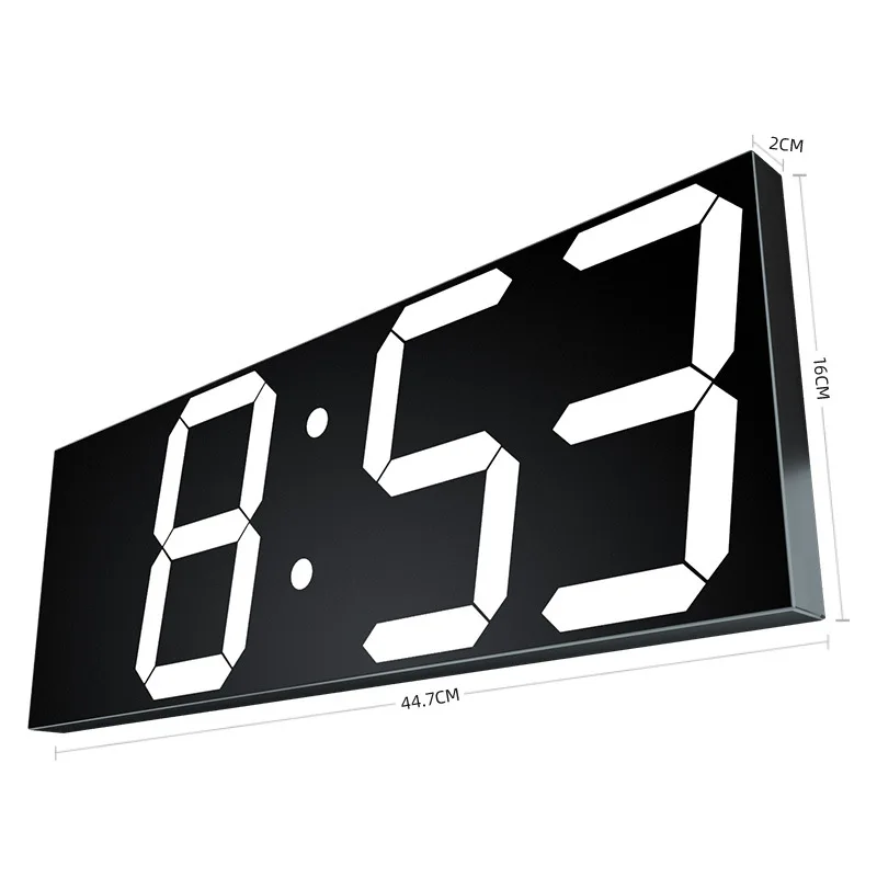 

Creative alarm clock acrylic mirror clock