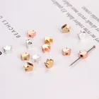 Медные бусины-разделители в форме короны 10 шт.лот 5,5 мм, золотые и серебряные свободные бусины для изготовления ювелирных изделий, браслетов, ожерелий, аксессуаров ручной работы