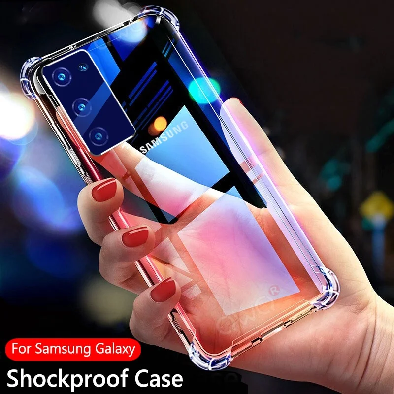 

Shockproof Case For Samsung Galaxy S20 fe S10E S9 S8 Plus S7 Note 8 9 10 20 S21 Ultra A20 A30 A50 A70 A51 A71 A21S A52 A72 Cover