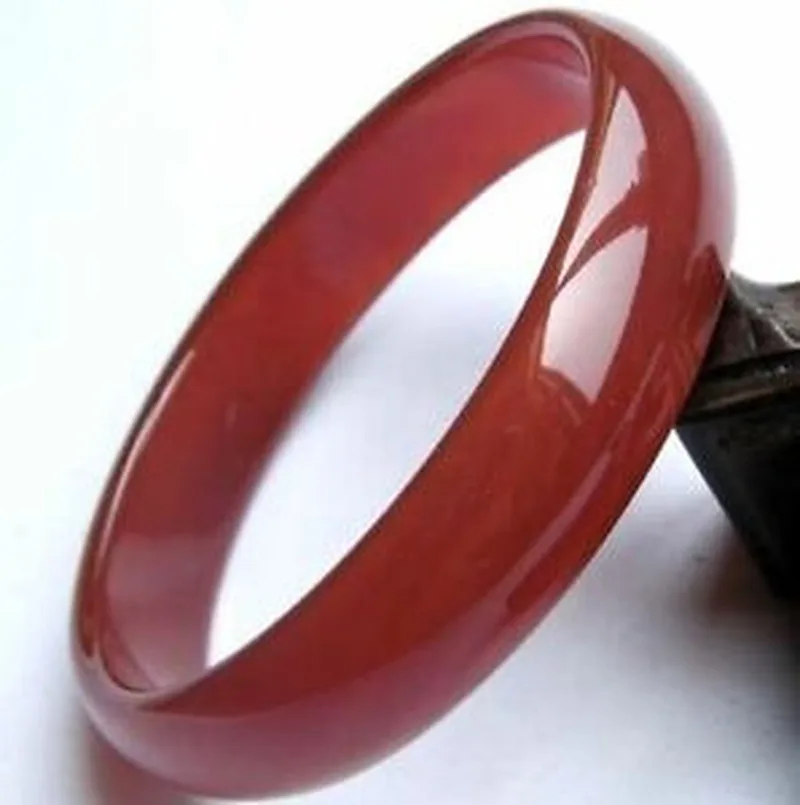 

New beautiful 100% Natural red agate jade bangle bracelet