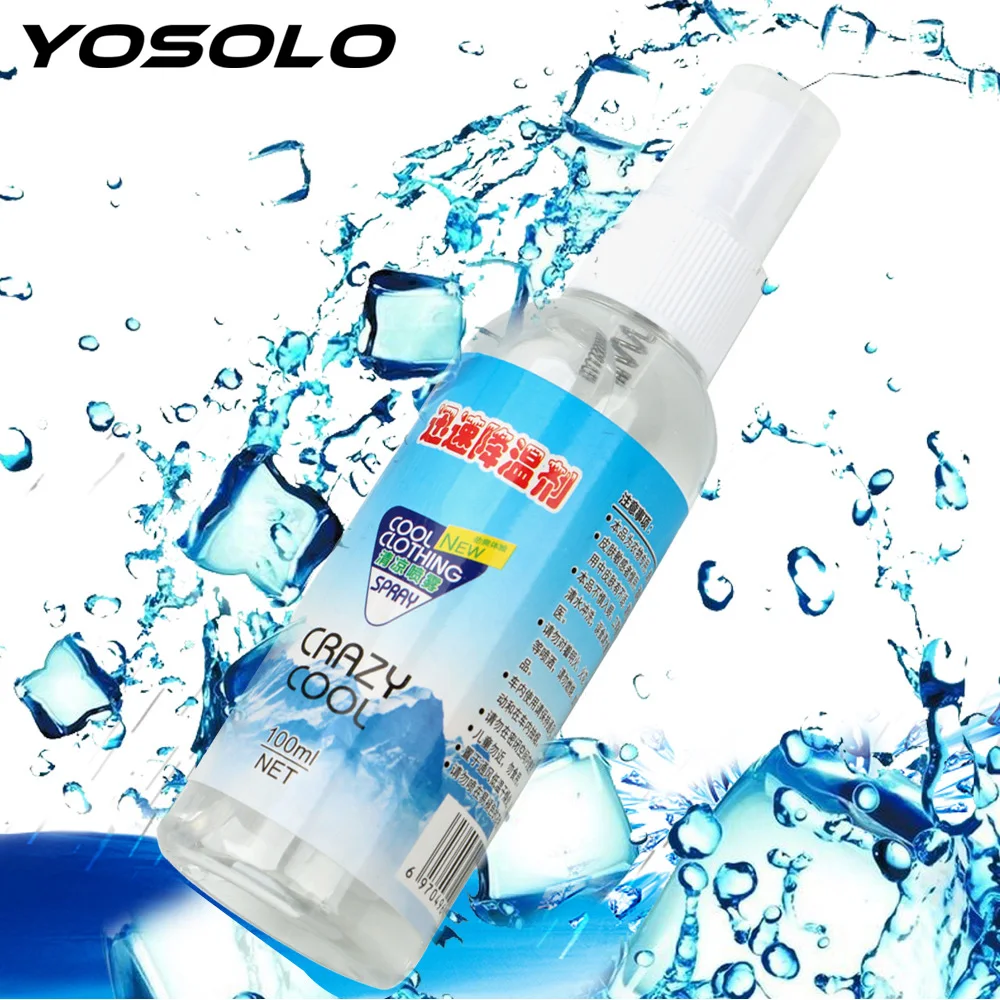 Воздухоохладитель YOSOLO 100 мл спрей для быстрого охлаждения автомобильных сидений