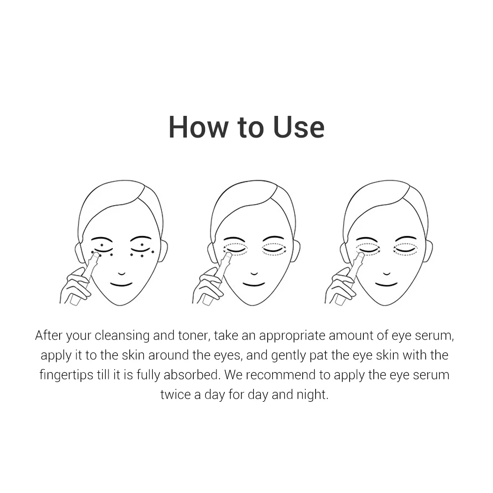 

BREYLEE Eye Serum Series Vitamin C Hyaluronic Acid Retinol Remove Dark Circles Eye Bags Anti Aging Moisturizing Eye Cream Roller